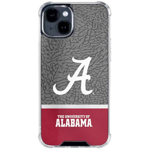 University of Alabama Logo iPhone 15 Clear Case